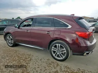 2017 Acura MDX Advance with VIN 5FRYD4H81HB015109, listed as a Copart auction lot 63743725 with 81,184 mi miles and Salvage title. Bid and sale history available at DreamBid. Image 2.