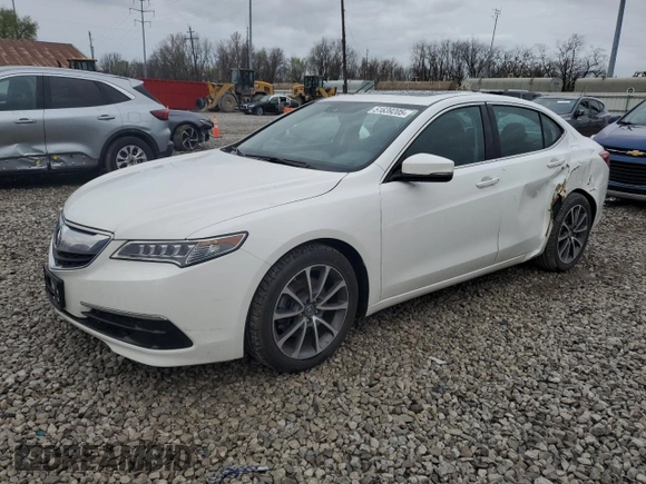 2017 Acura TLX V6 w/Technology Pkg with VIN 19UUB2F58HA001169, listed as a Copart auction lot 51639205 with 67,189 mi miles and Salvage Title. Bid and sale history available at carsss.com. Image 1.