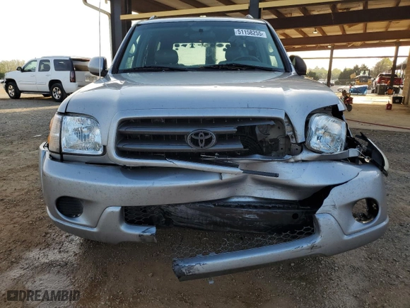2003 Toyota Sequoia SR5 with VIN 5TDZT34A93S176534, listed as a Copart auction lot 51158255 with 344,725 mi miles and Salvage Title. Bid and sale history available at carsss.com. Image 5.