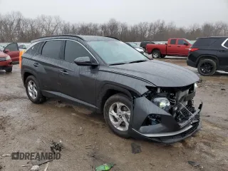 2022 Hyundai Tucson SEL with VIN 5NMJB3AE2NH084341, listed as a Copart auction lot 43927375 with 12,456 mi miles and Salvage Title. Bid and sale history available at carsss.com. Image 4.