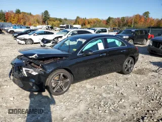 2020 Mercedes-Benz A 220 with VIN W1K3G4FB0LW047495, listed as a Copart auction lot 76656424 with 50,517 mi miles and Salvage title. Bid and sale history available at DreamBid. Image 1.