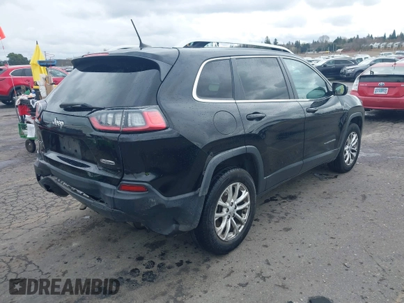 2019 Jeep Cherokee Latitude with VIN 1C4PJMCB3KD351478, listed as a IAAI auction lot 41804228 with 154,559 mi miles. Bid and sale history available at carsss.com. Image 4.