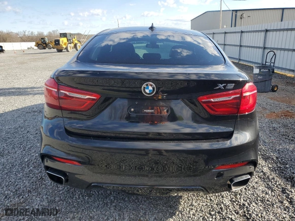 2018 BMW X6 xDrive35i with VIN 5UXKU2C53J0X51027, listed as a Copart auction lot 49252625 with 134,993 mi miles and Clean Title. Bid and sale history available at carsss.com. Image 6.