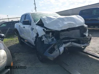 2019 Ford Ranger XL with VIN 1FTER4EHXKLB16020, listed as a IAAI auction lot 41397735 with 73,718 mi miles. Bid and sale history available at carsss.com. Image 1.