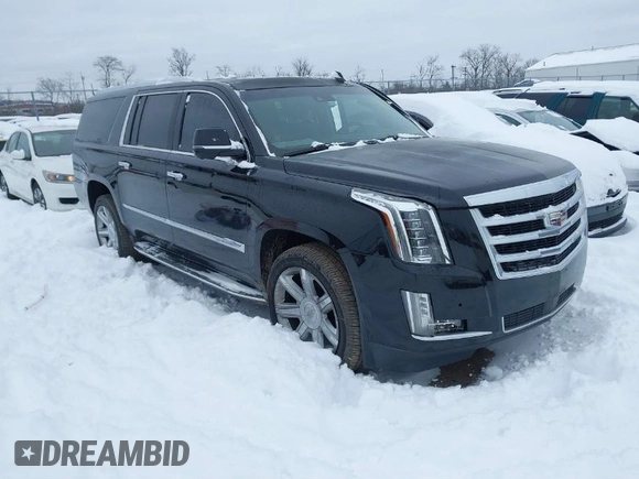 2016 Cadillac Escalade ESV Premium Collection with VIN 1GYS4JKJ9GR238325, listed as a IAAI auction lot 41214651 with 113,655 mi miles and . Bid and sale history available at DreamBid. Image 1.