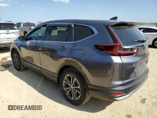 2022 Honda CR-V EX-L z VIN 7FARW1H89NE004129, wystawiony jako Copart lot #52430695 z przebiegiem 57 185 mil mil oraz Czysty tytuł • Clean title. Historia ofert i sprzedaży dostępna na DreamBid. Obrazek 2.