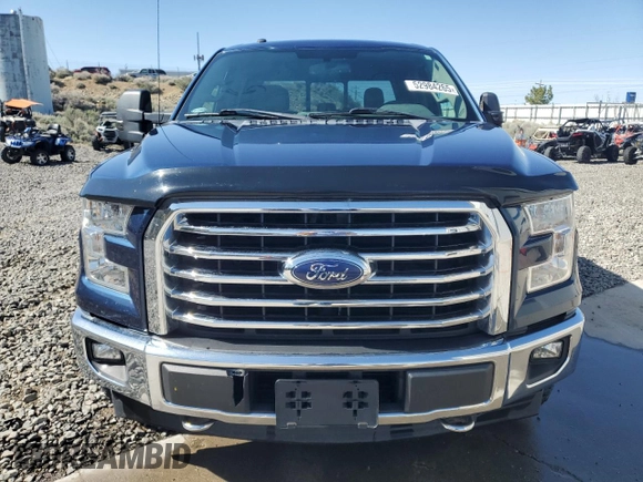 2017 Ford F-150 XL with VIN 1FTFW1EG4HKC34968, listed as a Copart auction lot 52984265 with 122,579 mi miles and Salvage Title. Bid and sale history available at carsss.com. Image 5.
