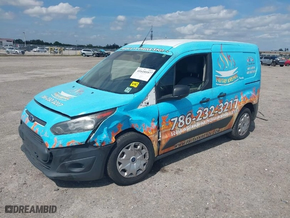 2016 Ford Transit Connect XL with VIN NM0LS6E79G1230301, listed as a IAAI auction lot 41618107 with 178,213 mi miles. Bid and sale history available at carsss.com. Image 2.