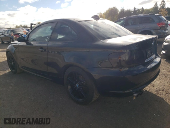 2009 BMW 1 Series 128i with VIN WBAUP73529VK75976, listed as a Copart auction lot 75642404 with 131,653 mi miles and Salvage Title. Bid and sale history available at carsss.com. Image 2.