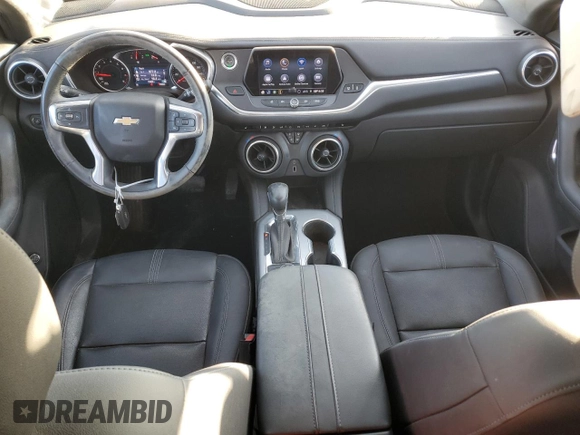 2019 Chevrolet Blazer with VIN 3GNKBHRS8KS669111, listed as a Copart auction lot 83071944 with 15,086 mi miles and Salvage title. Bid and sale history available at DreamBid. Image 8.
