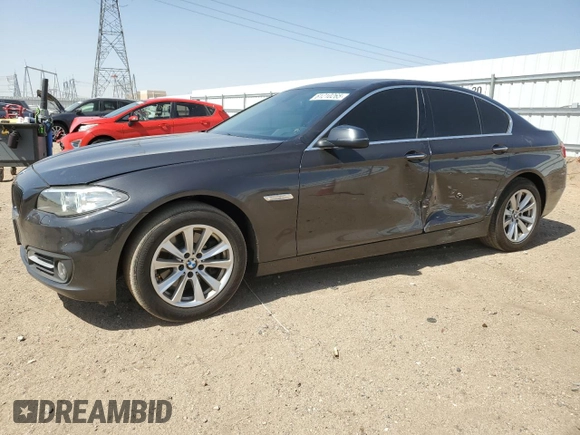 2016 BMW 5 Series 528i with VIN WBA5A5C51GG351554, listed as a Copart auction lot 61210265 with 73,968 mi miles and Salvage title. Bid and sale history available at DreamBid. Image 1.