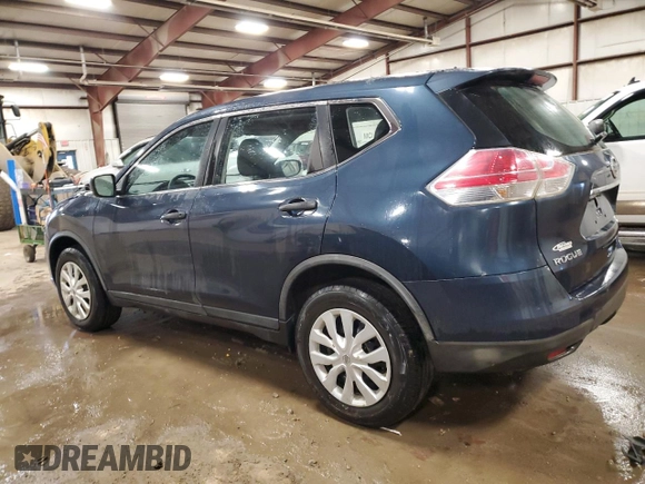 2016 Nissan Rogue SV with VIN KNMAT2MV6GP665239, listed as a Copart auction lot 47032235 with 76,396 mi miles and Clean Title. Bid and sale history available at carsss.com. Image 2.