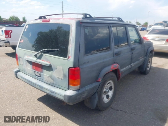 2001 Jeep Cherokee Sport with VIN 1J4FF48S21L624267, listed as a IAAI auction lot 42510524 with 217,209 mi miles and . Bid and sale history available at DreamBid. Image 4.