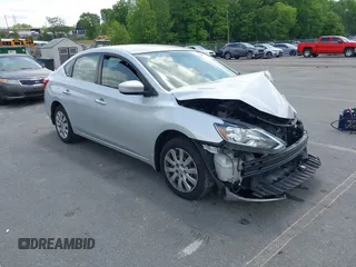 2019 Nissan Sentra S z VIN 3N1AB7AP6KY205658, wystawiony jako IAAI lot #42151392 z przebiegiem 80 395 mil mil oraz . Historia ofert i sprzedaży dostępna na DreamBid. Obrazek 1.