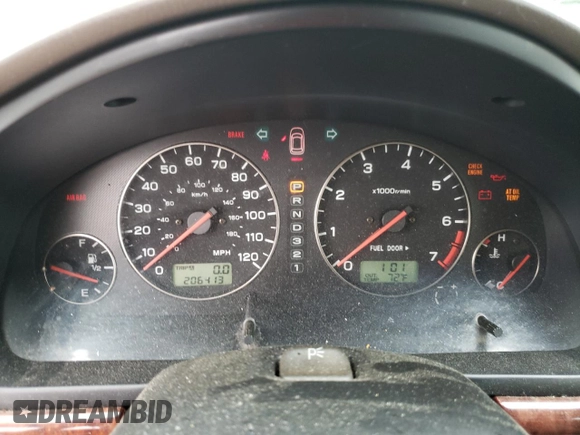 2004 Subaru Legacy Outback with VIN 4S3BH675147622674, listed as a Copart auction lot 59978675 with 206,413 mi miles and Salvage title. Bid and sale history available at DreamBid. Image 9.