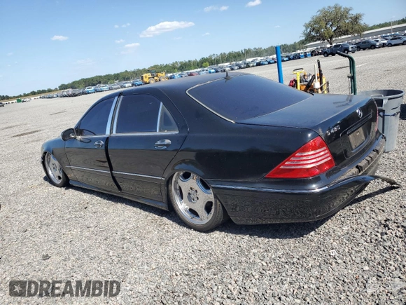 2006 Mercedes-Benz S 320/430/500 with VIN WDBNG70J26A479736, listed as a Copart auction lot 55303805 with 134,918 mi miles and Clean Title. Bid and sale history available at DreamBid. Image 2.