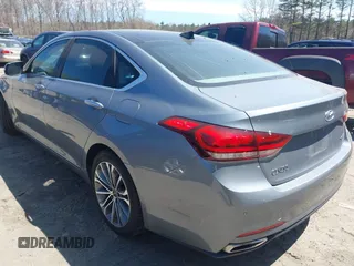 2015 Hyundai Genesis 3.8L with VIN KMHGN4JE5FU073248, listed as a IAAI auction lot 42064268 with 158,972 mi miles and . Bid and sale history available at DreamBid. Image 3.
