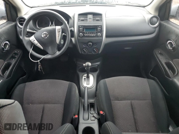 2016 Nissan Versa SV with VIN 3N1CN7AP3GL861630, listed as a Copart auction lot 56361815 with 107,845 mi miles and Salvage title. Bid and sale history available at DreamBid. Image 8.