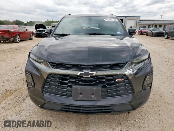 2020 Chevrolet Blazer RS with VIN 3GNKBERS2LS625282, listed as a Copart auction lot 58732775 with 79,972 mi miles and Salvage title. Bid and sale history available at DreamBid. Image 5.