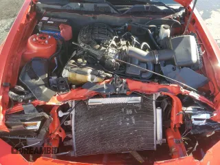 2011 Ford Mustang V6 with VIN 1ZVBP8AM6B5128881, listed as a Copart auction lot 53052375 with 151,733 mi miles and Salvage Title. Bid and sale history available at carsss.com. Image 11.