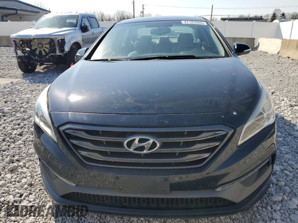 2015 Hyundai Sonata Sport with VIN 5NPE34AF9FH093247, listed as a Copart auction lot 47123355 with 106,105 mi miles and Clean title. Bid and sale history available at DreamBid. Image 5.