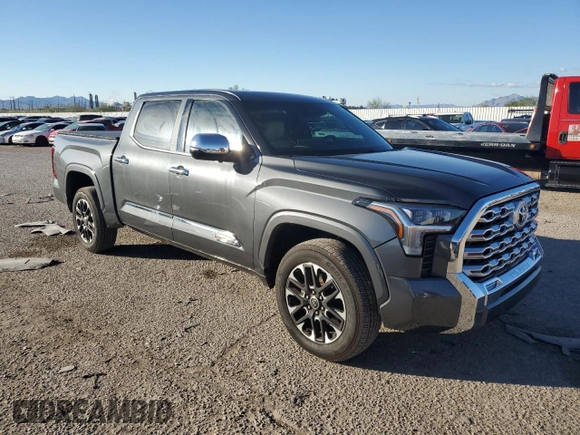 2022 Toyota Tundra 2WD 1794 Edition with VIN 5TFMA5AB3NX001962, listed as a Copart auction lot 79037964 with 22,200 mi miles and Clean Title. Bid and sale history available at carsss.com. Image 4.