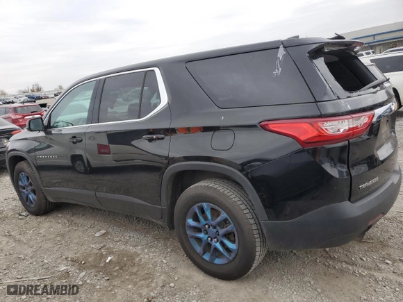 2018 Chevrolet Traverse LS with VIN 1GNERFKW2JJ118778, listed as a Copart auction lot 82765324 with 181,432 mi miles and Salvage Title. Bid and sale history available at carsss.com. Image 2.