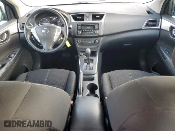 2017 Nissan Sentra S with VIN 3N1AB7AP1HY230136, listed as a Copart auction lot 50943125 with 64,616 mi miles and Salvage Title. Bid and sale history available at carsss.com. Image 8.