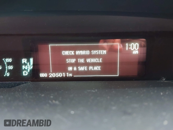2012 Toyota Prius with VIN JTDKN3DPXC3026756, listed as a IAAI auction lot 40545677 with 205,011 mi miles and . Bid and sale history available at DreamBid. Image 15.
