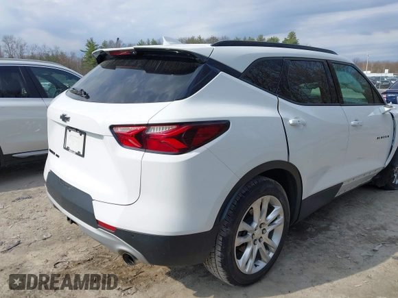 2019 Chevrolet Blazer with VIN 3GNKBHRSXKS591317, listed as a IAAI auction lot 42075872 with 103,595 mi miles and . Bid and sale history available at DreamBid. Image 4.