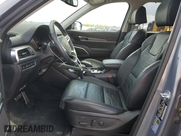 2022 Kia Telluride SX with VIN 5XYP5DHC4NG244998, listed as a Copart auction lot 51288205 with 39,638 mi miles and Salvage Title. Bid and sale history available at carsss.com. Image 7.