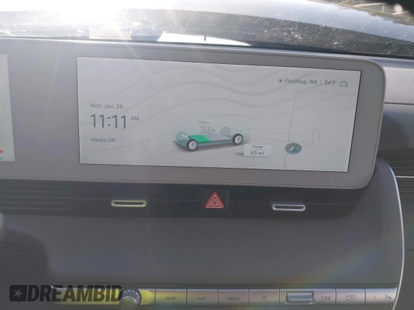 2024 Hyundai Ioniq 5 SE z VIN KM8KMDDF5RU253755, wystawiony jako IAAI lot #41356002 z przebiegiem 3 997 mil mil oraz . Historia ofert i sprzedaży dostępna na DreamBid. Obrazek 19.