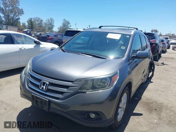 2013 Honda CR-V EX-L with VIN 2HKRM4H76DH646060, listed as a IAAI auction lot 42624207 with 208,519 mi miles and . Bid and sale history available at DreamBid. Image 17.
