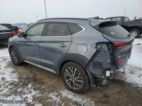 2021 Hyundai Tucson Limited with VIN KM8J33AL6MU336302, listed as a Copart auction lot 86527464 with 80,940 mi miles and Clean Title. Bid and sale history available at carsss.com. Image 2.