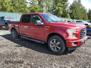 2017 Ford F-150 XL with VIN 1FTEW1EP4HKE01681, listed as a Copart auction lot 57532195 with 95,882 mi miles and Salvage title. Bid and sale history available at DreamBid. Image 4.