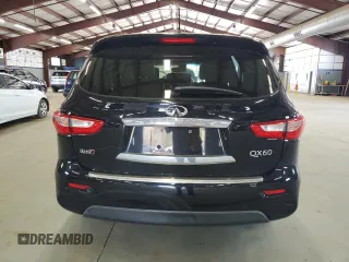 2015 Infiniti QX60 with VIN 5N1AL0MM9FC510276, listed as a Copart auction lot 54697855 with 157,653 mi miles and Salvage Title. Bid and sale history available at DreamBid. Image 6.