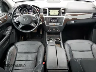 2015 Mercedes-Benz M 350 with VIN 4JGDA5HB8FA491448, listed as a Copart auction lot 44915015 with 114,121 mi miles and Salvage title. Bid and sale history available at DreamBid. Image 8.