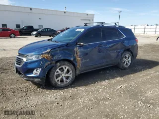 2019 Chevrolet Equinox LT with VIN 2GNAXVEX4K6123059, listed as a Copart auction lot 46435965 with 104,507 mi miles and Salvage Title. Bid and sale history available at carsss.com. Image 1.