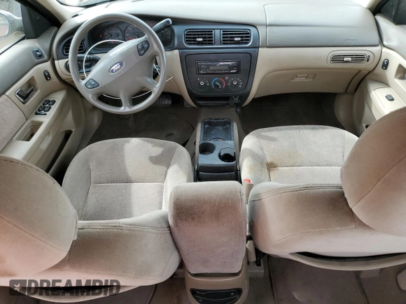 2001 Ford Taurus SES with VIN 1FAFP55S61G184193, listed as a Copart auction lot 49190475 with 129,415 mi miles and Salvage Title. Bid and sale history available at DreamBid. Image 8.