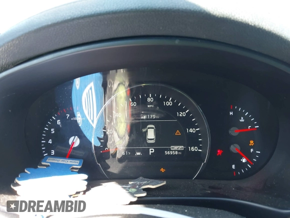 2019 Kia Sorento EX V6 with VIN 5XYPH4A59KG457959, listed as a IAAI auction lot 41712748 with 56,958 mi miles. Bid and sale history available at carsss.com. Image 7.