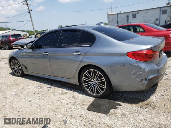 2017 BMW 5 Series 540i with VIN WBAJE5C36HG913936, listed as a Copart auction lot 63292004 with Not Provided miles and Salvage Title. Bid and sale history available at carsss.com. Image 2.