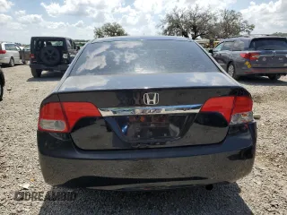 2010 Honda Civic LX with VIN 2HGFA1F52AH540836, listed as a Copart auction lot 55409495 with 117,035 mi miles and Salvage Title. Bid and sale history available at DreamBid. Image 6.