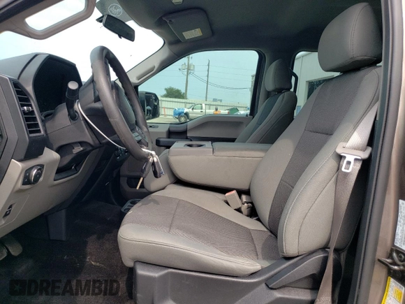 2018 Ford F-150 XL with VIN 1FTEW1CB3JFB73176, listed as a Copart auction lot 58741785 with 153,162 mi miles and Salvage title. Bid and sale history available at DreamBid. Image 7.