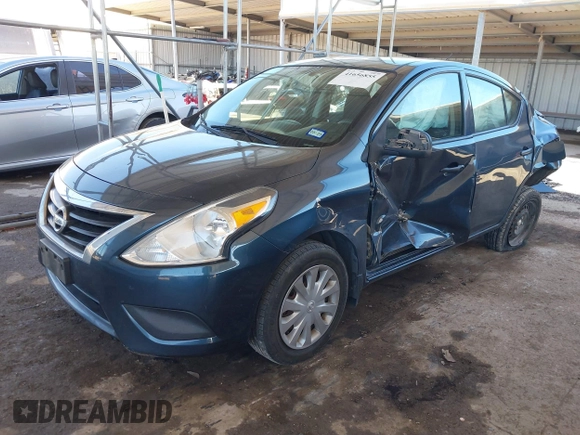 2015 Nissan Versa SV with VIN 3N1CN7APXFL931297, listed as a IAAI auction lot 41656855 with 149,398 mi miles. Bid and sale history available at carsss.com. Image 2.