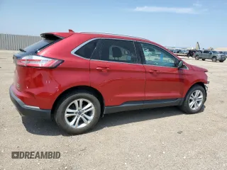 2020 Ford Edge SEL with VIN 2FMPK4J92LBA83975, listed as a Copart auction lot 59392145 with 43,589 mi miles and Salvage title. Bid and sale history available at DreamBid. Image 3.