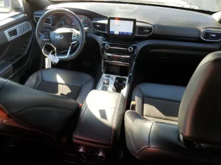 2023 Ford Explorer ST-Line with VIN 1FMSK7KH9PGC02685, listed as a Copart auction lot 81493004 with 28,519 mi miles and Salvage Title. Bid and sale history available at carsss.com. Image 8.