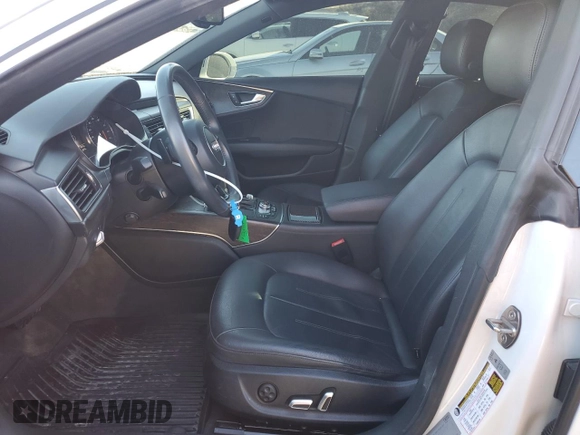 2018 Audi A7 Premium Plus with VIN WAUW3AFC0JN058832, listed as a Copart auction lot 46871925 with 38,114 mi miles and Salvage Title. Bid and sale history available at carsss.com. Image 7.