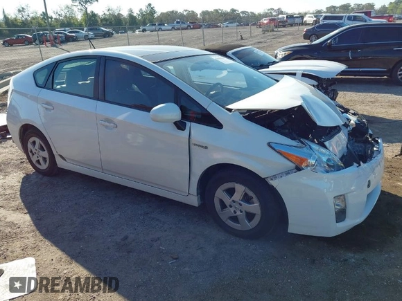 2010 Toyota Prius II with VIN JTDKN3DU1A0089183, listed as a IAAI auction lot 41690634 with 120,805 mi miles. Bid and sale history available at carsss.com. Image 1.