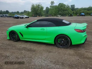 2020 BMW 8 Series z VIN WBAFY4C03LCE17539, wystawiony jako Copart lot #64737445 z przebiegiem 24 919 mil mil oraz Szkoda całkowita • Salvage title. Historia ofert i sprzedaży dostępna na DreamBid. Obrazek 2.