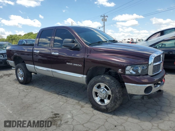 2005 Dodge Ram 2500 SLT with VIN 3D7KS28C05G754960, listed as a Copart auction lot 62032074 with 207,751 mi miles and Clean Title. Bid and sale history available at carsss.com. Image 4.
